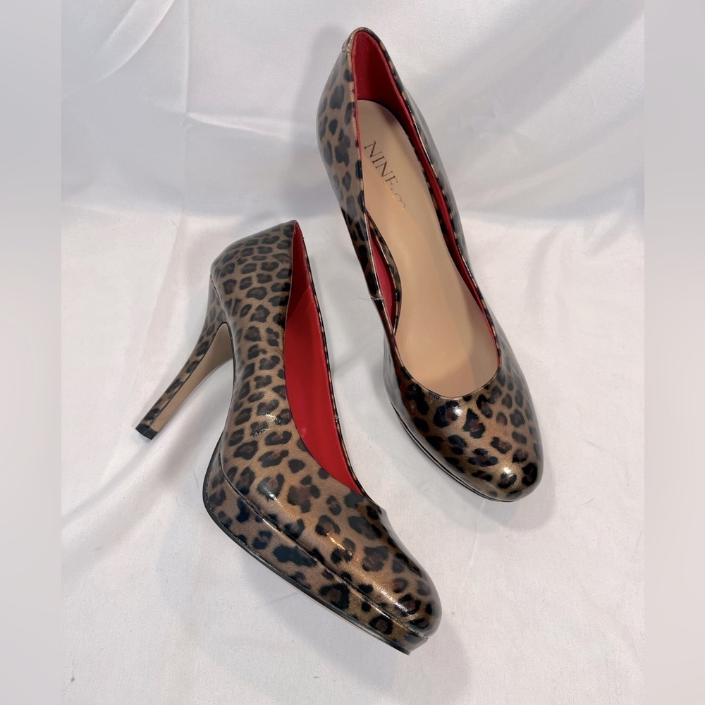 Nine & Co. Leopard Print Stiletto Heels